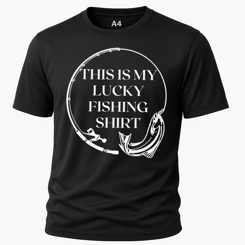 This Is My Lucky Fishing Shirt Cooling Performance Crew T-Shirt