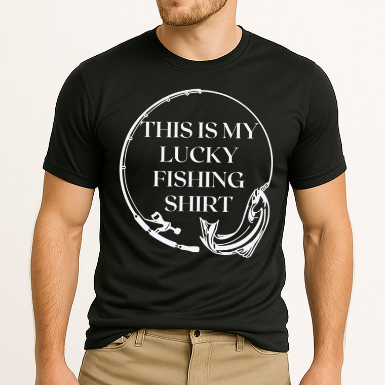 This Is My Lucky Fishing Shirt Cooling Performance Crew T-Shirt