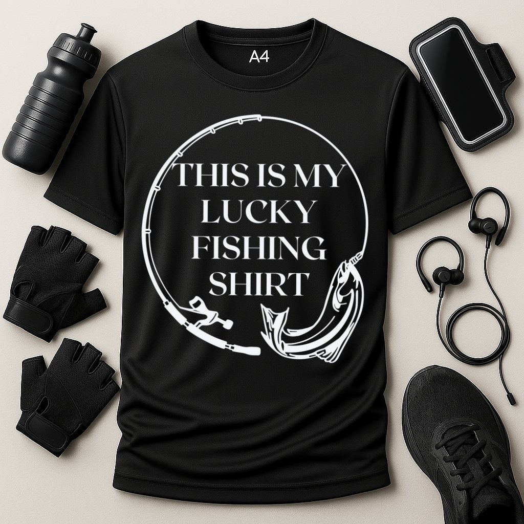 This Is My Lucky Fishing Shirt Cooling Performance Crew T-Shirt