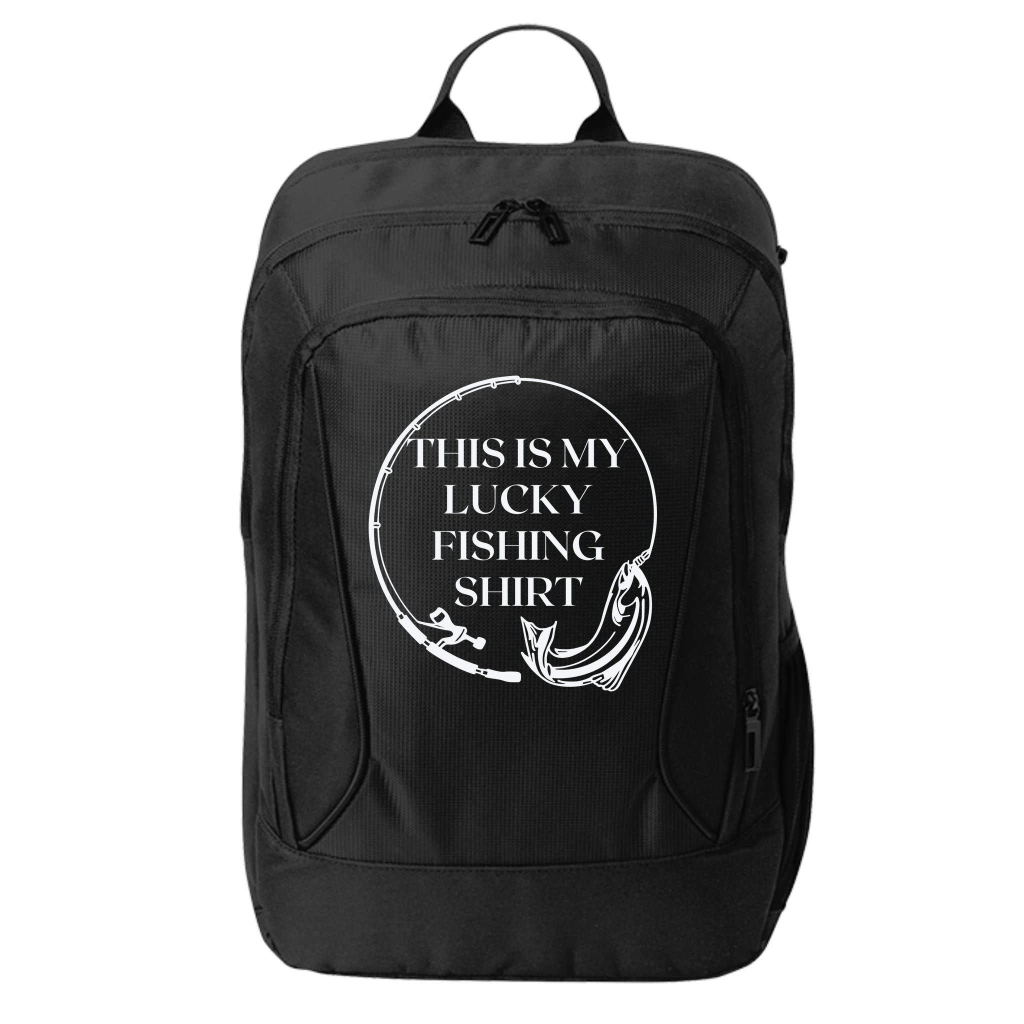 This Is My Lucky Fishing Shirt City Backpack