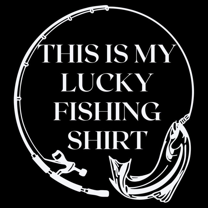 This Is My Lucky Fishing Shirt 16 in Basic Backpack