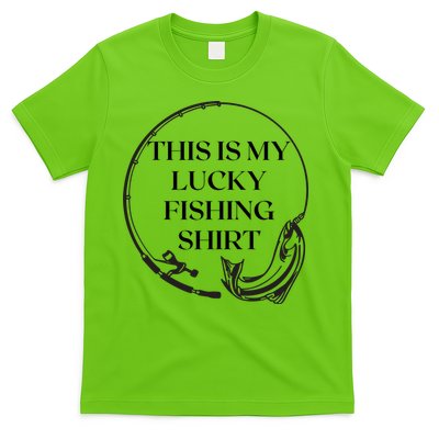 This Is My Lucky Fishing Shirt T-Shirt
