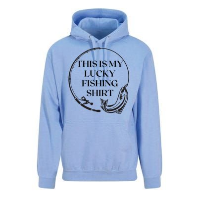 This Is My Lucky Fishing Shirt Unisex Surf Hoodie