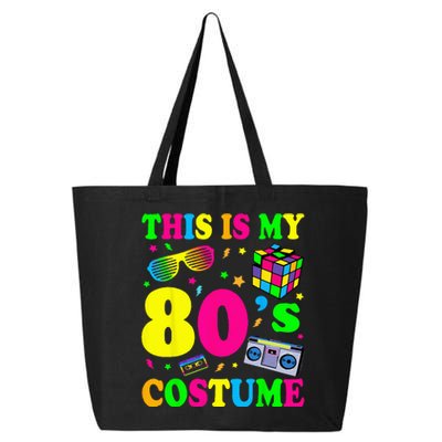 This Is My 80s Costume Fancy Dress Party IdeaHalloween 25L Jumbo Tote