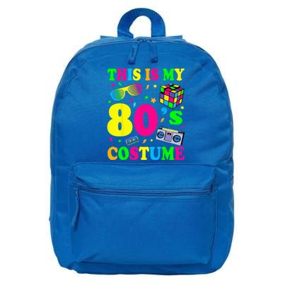 This Is My 80s Costume Fancy Dress Party IdeaHalloween 16 in Basic Backpack