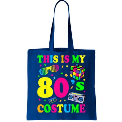 This Is My 80s Costume Fancy Dress Party IdeaHalloween Tote Bag