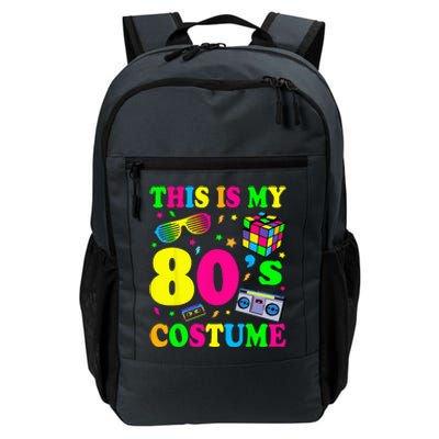 This Is My 80s Costume Fancy Dress Party IdeaHalloween Daily Commute Backpack