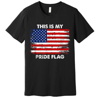 This Is My Pride Flag USA American Premium T-Shirt