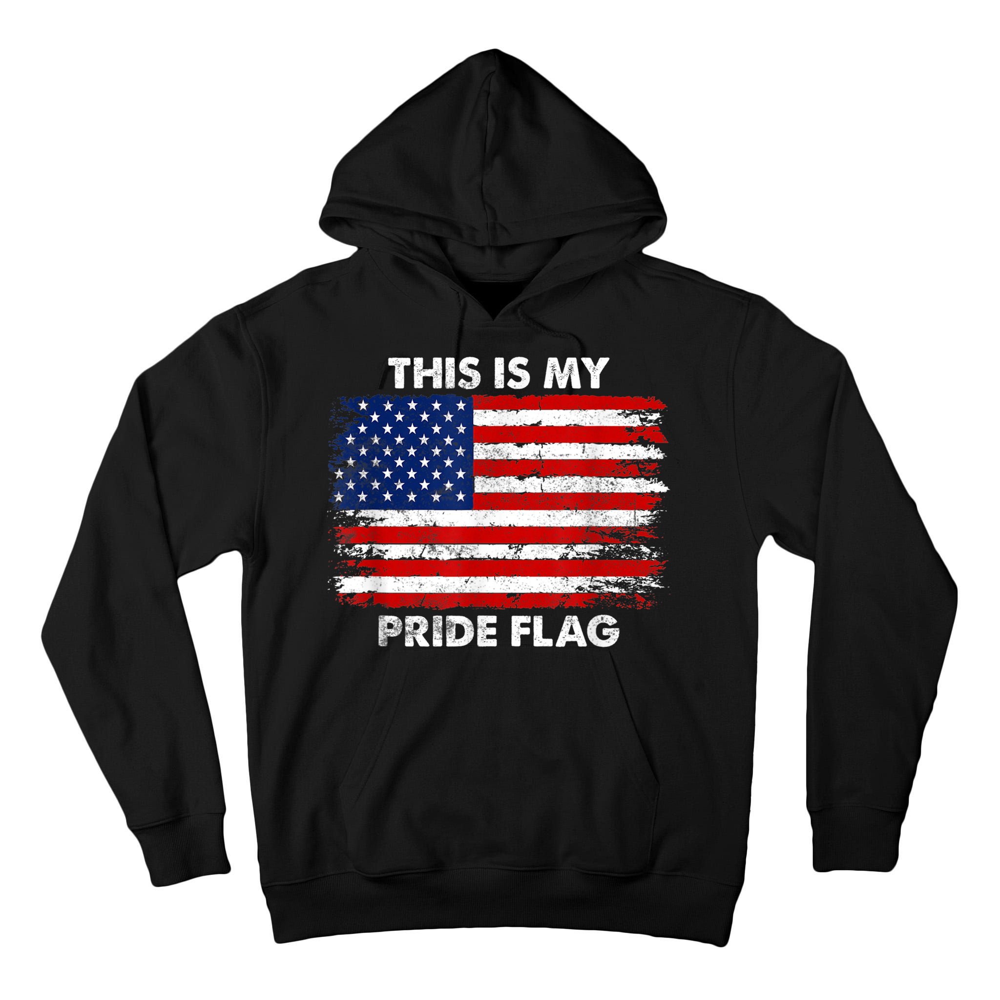 This Is My Pride Flag USA American Tall Hoodie