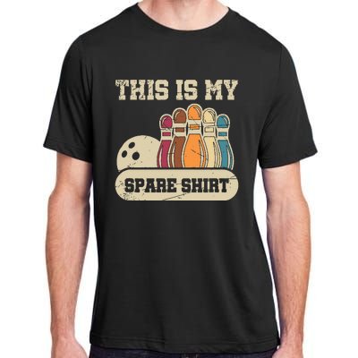 This Is My Spare Bowling Alley Gutter Pins Bowling Adult ChromaSoft Performance T-Shirt