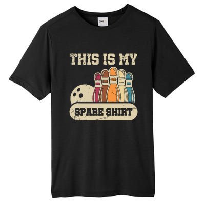 This Is My Spare Bowling Alley Gutter Pins Bowling Tall Fusion ChromaSoft Performance T-Shirt