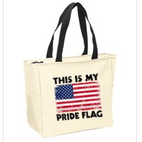 This Is My Pride Flag Zip Tote Bag