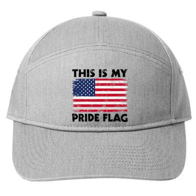 This Is My Pride Flag 7-Panel Snapback Hat
