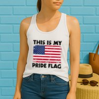 This Is My Pride Flag Womens Tank Top