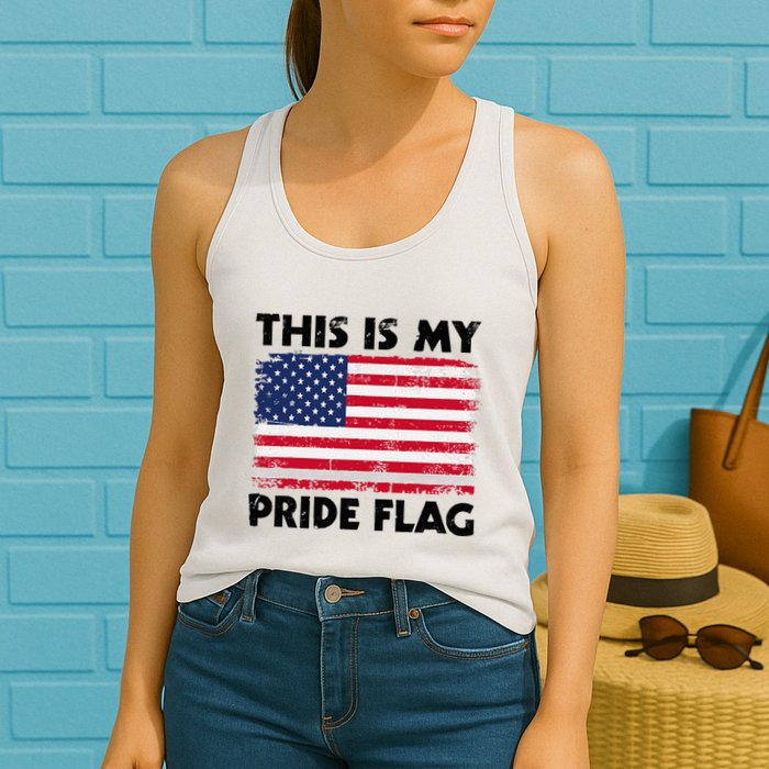 This Is My Pride Flag Womens Tank Top