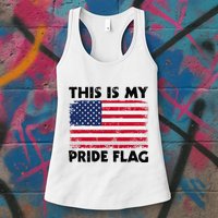 This Is My Pride Flag Womens Tank Top