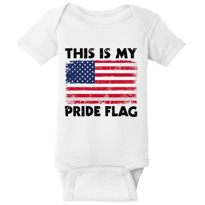 This Is My Pride Flag Baby Bodysuit