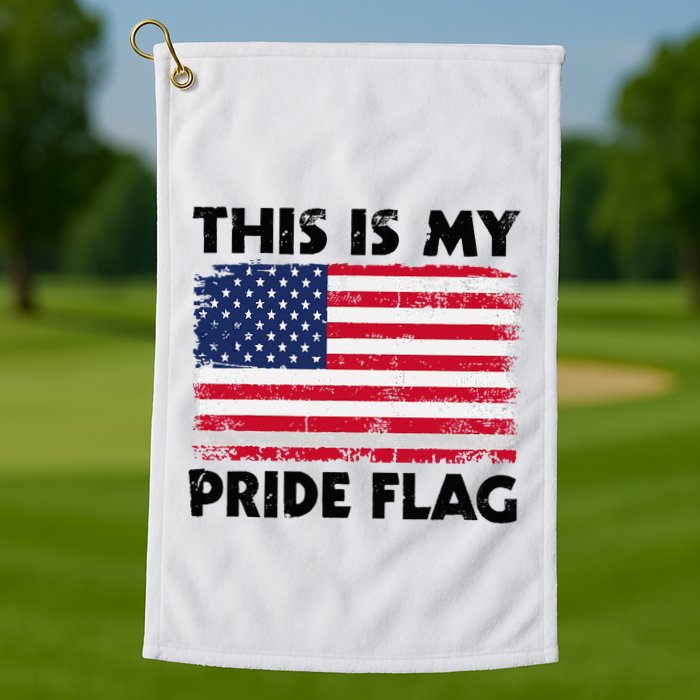 This Is My Pride Flag Golf Towel