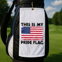 This Is My Pride Flag Golf Towel