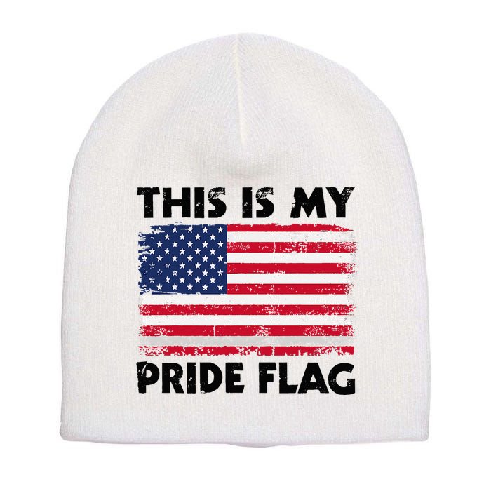 This Is My Pride Flag Short Acrylic Beanie