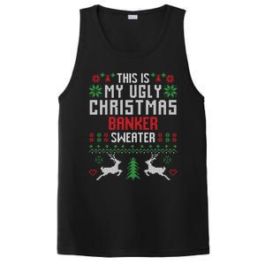 This Is My Ugly Christmas Banker Sweater Gift PosiCharge Competitor Tank