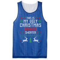 This Is My Ugly Christmas Banker Sweater Gift Mesh Reversible Basketball Jersey Tank