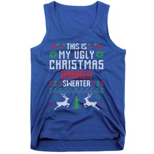 This Is My Ugly Christmas Banker Sweater Gift Tank Top