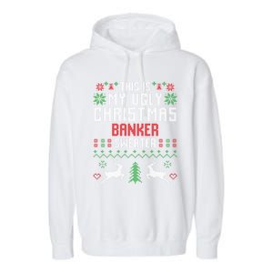 This Is My Ugly Christmas Banker Sweater Gift Garment-Dyed Fleece Hoodie