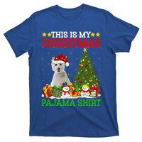 This Is My Christmas Tree Pajamas Westie Dog Christmas Gift T-Shirt