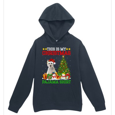 This Is My Christmas Tree Pajamas Westie Dog Christmas Gift Urban Pullover Hoodie