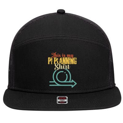 This is my PI Planning Scrum Agile Kanban Scaled Agile 7 Panel Mesh Trucker Snapback Hat