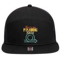 This is my PI Planning Scrum Agile Kanban Scaled Agile 7 Panel Mesh Trucker Snapback Hat