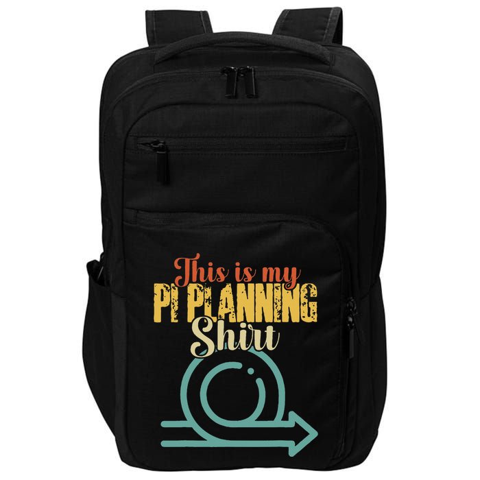 This is my PI Planning Scrum Agile Kanban Scaled Agile Impact Tech Backpack
