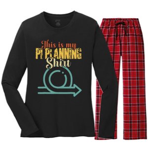 This is my PI Planning Scrum Agile Kanban Scaled Agile Women's Long Sleeve Flannel Pajama Set 