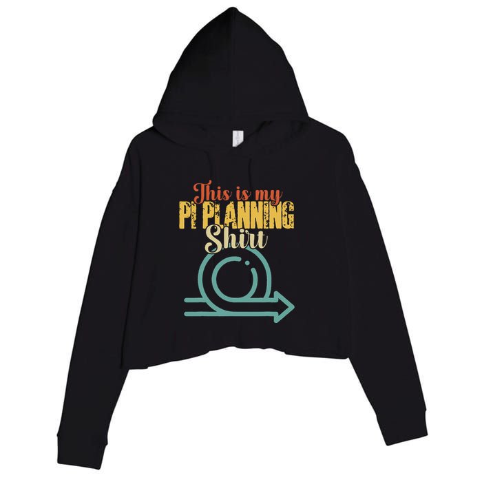 This is my PI Planning Scrum Agile Kanban Scaled Agile Crop Fleece Hoodie
