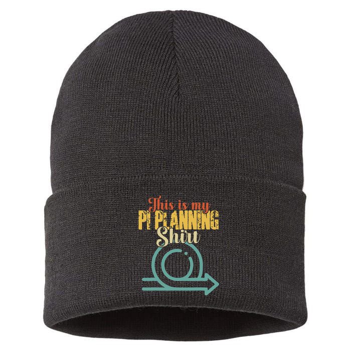 This is my PI Planning Scrum Agile Kanban Scaled Agile Sustainable Knit Beanie