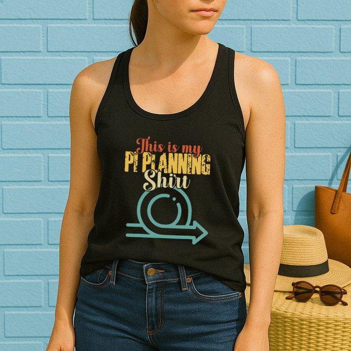This is my PI Planning Scrum Agile Kanban Scaled Agile Womens Tank Top