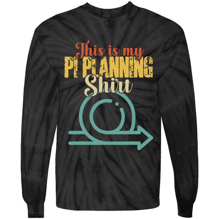 This is my PI Planning Scrum Agile Kanban Scaled Agile Tie-Dye Long Sleeve Shirt