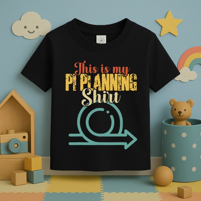 This is my PI Planning Scrum Agile Kanban Scaled Agile Toddler T-Shirt