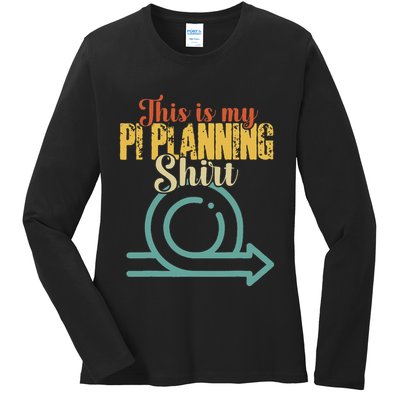 This is my PI Planning Scrum Agile Kanban Scaled Agile Ladies Long Sleeve Shirt