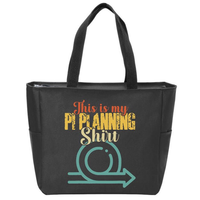 This is my PI Planning Scrum Agile Kanban Scaled Agile Zip Tote Bag