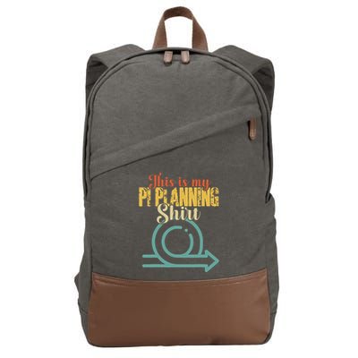 This is my PI Planning Scrum Agile Kanban Scaled Agile Cotton Canvas Backpack