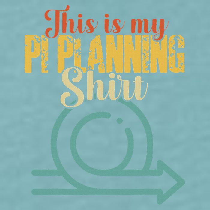 This is my PI Planning Scrum Agile Kanban Scaled Agile Sueded Cloud Jersey T-Shirt