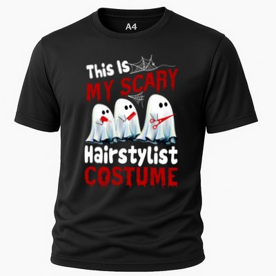 This Is My Scary Hairstylist Costume Funny Halloween Ghosts Performance Shirt