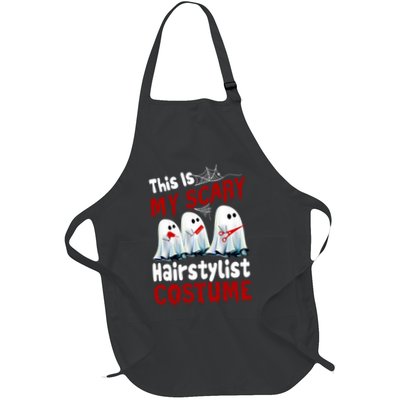 This Is My Scary Hairstylist Costume Funny Halloween Ghosts Apron