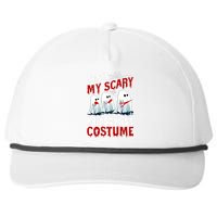 This Is My Scary Hairstylist Costume Funny Halloween Ghosts Snapback Five-Panel Rope Hat