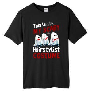 This Is My Scary Hairstylist Costume Funny Halloween Ghosts Tall Fusion ChromaSoft Performance T-Shirt