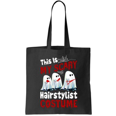 This Is My Scary Hairstylist Costume Funny Halloween Ghosts Bag