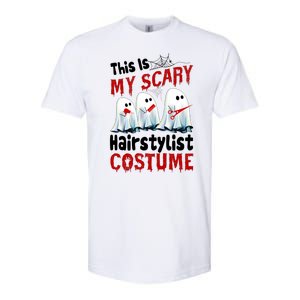 This Is My Scary Hairstylist Costume Funny Halloween Ghosts Softstyle CVC T-Shirt