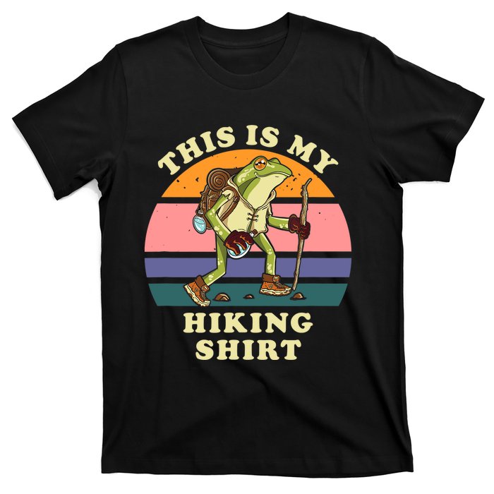 This Is My Hiking Funny Hiker Backpacking Trail T-Shirt